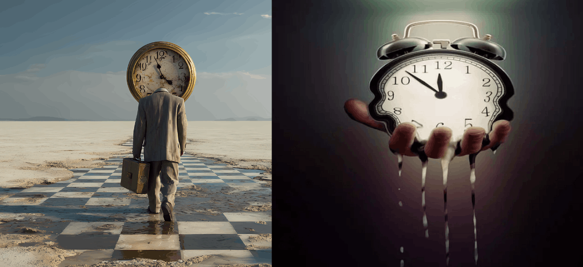 Time has not passed we have moved away from it