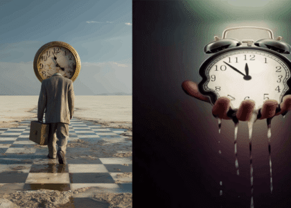 Time has not passed we have moved away from it